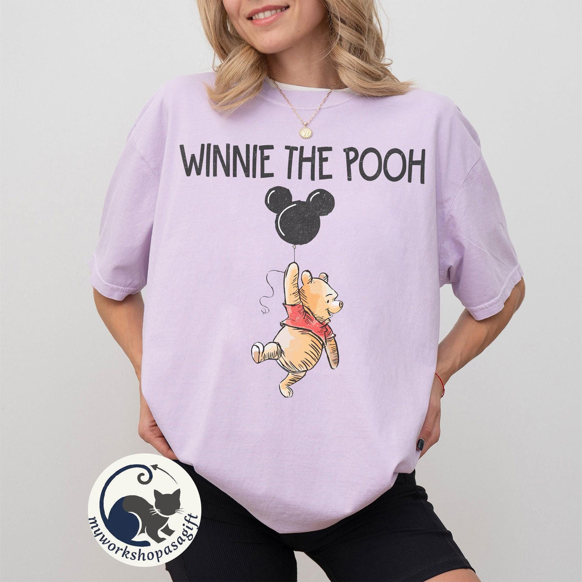 Winnie the Pooh Comfort Colors — Bella+Canvas Tee fan art by Snagva (2)