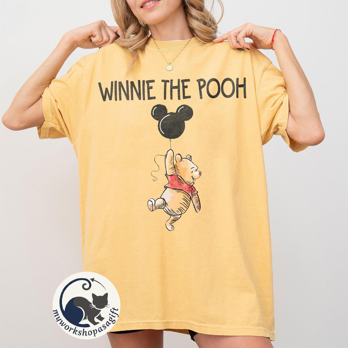 Winnie the Pooh Comfort Colors — Gildan Sweatshirt fan art by Snagva (4)