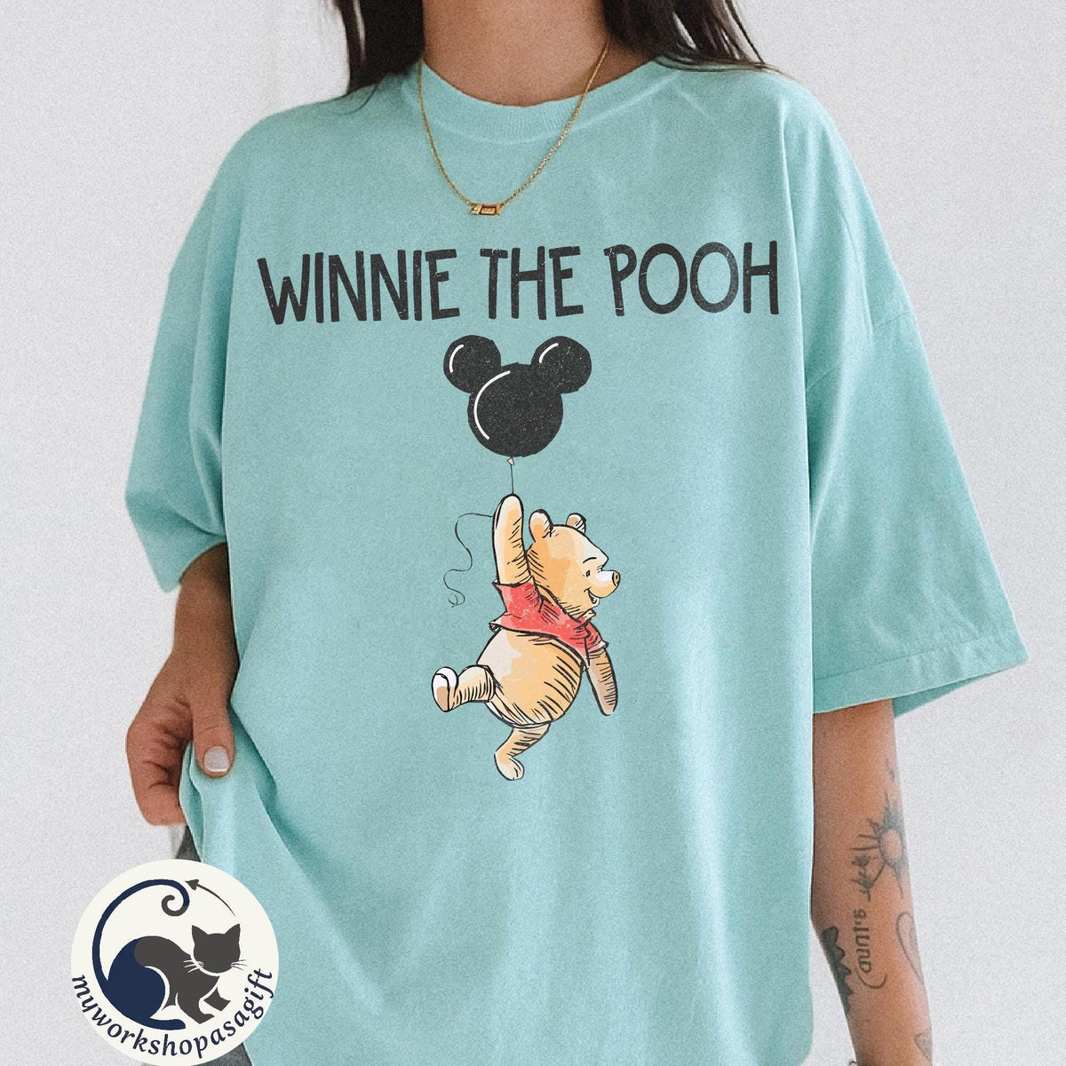 Winnie the Pooh Comfort Colors — Gildan Hoodie fan art by Snagva (6)