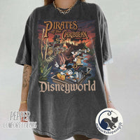 Pirates Of The Caribbean Disney Comfort Colors — Bella+Canvas Tee fan art by Snagva