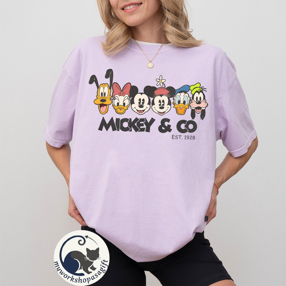 Mickey and Co Comfort Colors — Comfort Colors Tee fan art by Snagva (2)