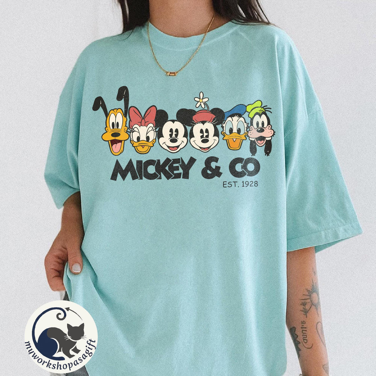 Mickey and Co Comfort Colors — Comfort Colors Tee fan art by Snagva (4)