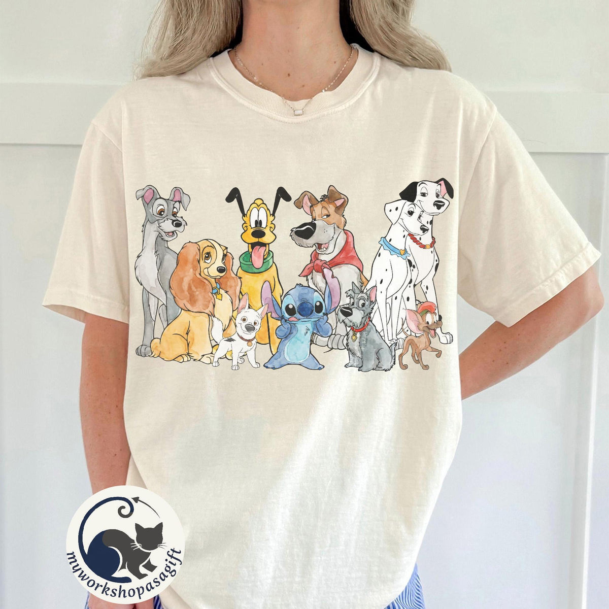 Disney Dogs — Comfort Colors Tee fan art by Snagva