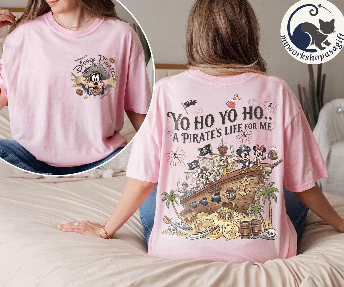 Custom Disney Pirates — Gildan Sweatshirt fan art by Snagva (3)