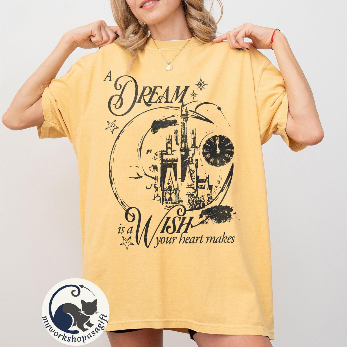 A Dream Is A Wish — Bella+Canvas Tee fan art by Snagva (3)