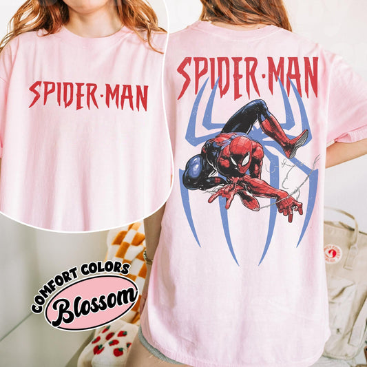 2-Sided Retro Amazing Spider-Man Comfort Colors — Comfort Colors Tee