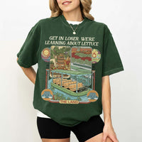 Retro Epcot Inspired Living With The Land Aesthetic Comfort  — Comfort Colors Tee fan art by Snagva