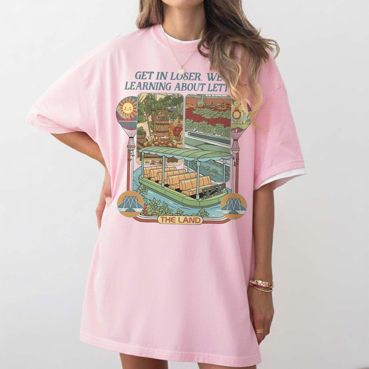 Retro Epcot Inspired Living With The Land Aesthetic Comfort  — Gildan Hoodie fan art by Snagva (5)