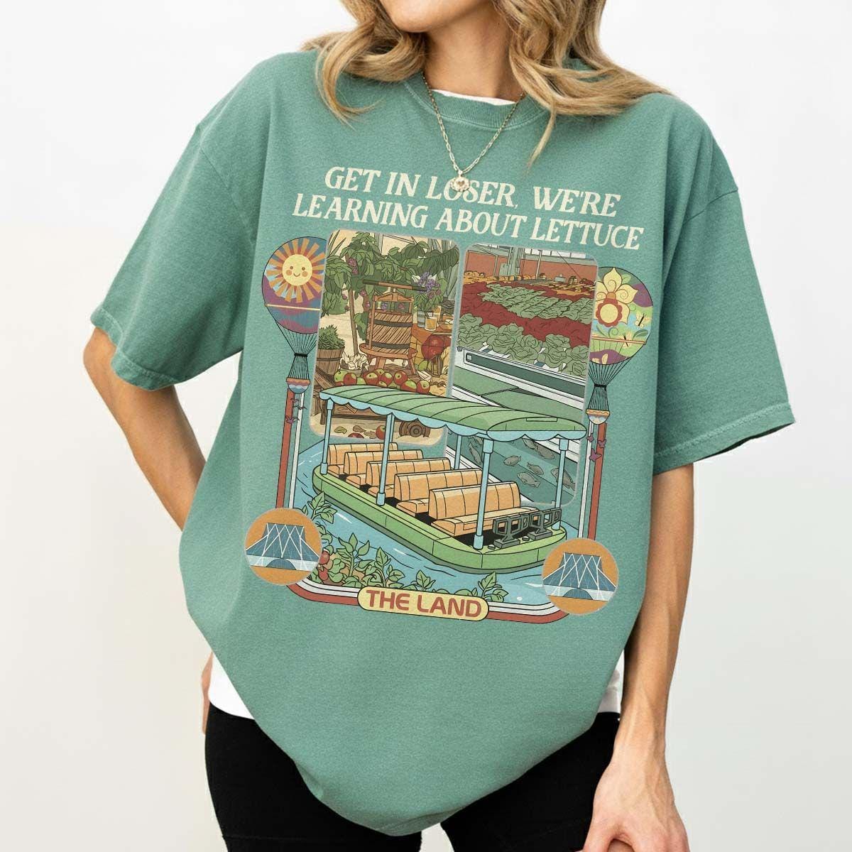 Retro Epcot Inspired Living With The Land Aesthetic Comfort  — Comfort Colors Tee fan art by Snagva (6)