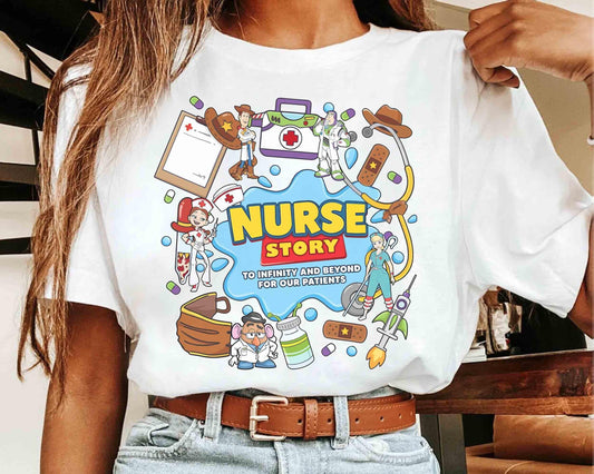 Toy Story Nurse — Gildan Hoodie
