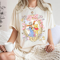 Comfort Colors Coquette Bow Winnie the Pooh — Bella+Canvas Tee fan art by Snagva (3)