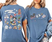 Coquette Bow The Most Magical Place on Earth — Bella+Canvas Tee fan art by Snagva (5)