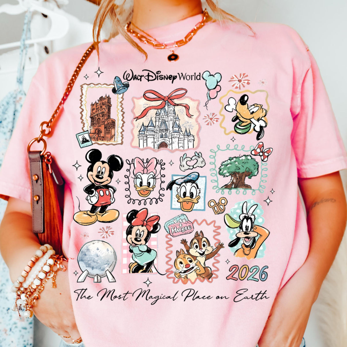 Comfort Colors Retro Mickey Friends Disneyworld Shirt 2026 T — Comfort Colors Tee fan art by Snagva (3)