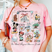 Comfort Colors Retro Mickey Friends Disneyworld Shirt 2026 T — Comfort Colors Tee fan art by Snagva (3)