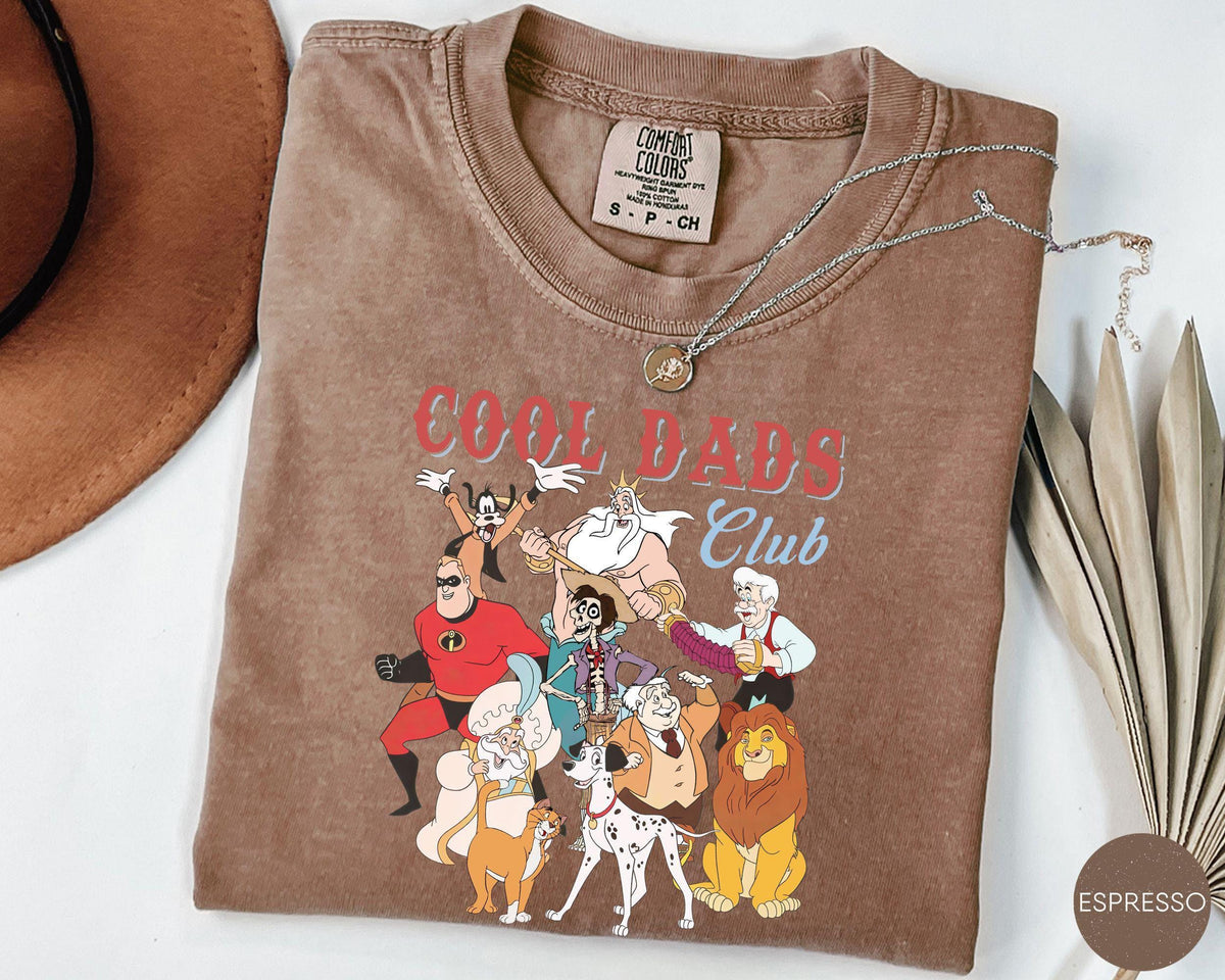 Comfort Colors® Retro 90s Disney Cool Dad Clubs — Gildan Sweatshirt fan art by Snagva (2)