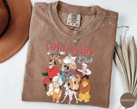 Comfort Colors® Retro 90s Disney Cool Dad Clubs — Gildan Hoodie fan art by Snagva (2)