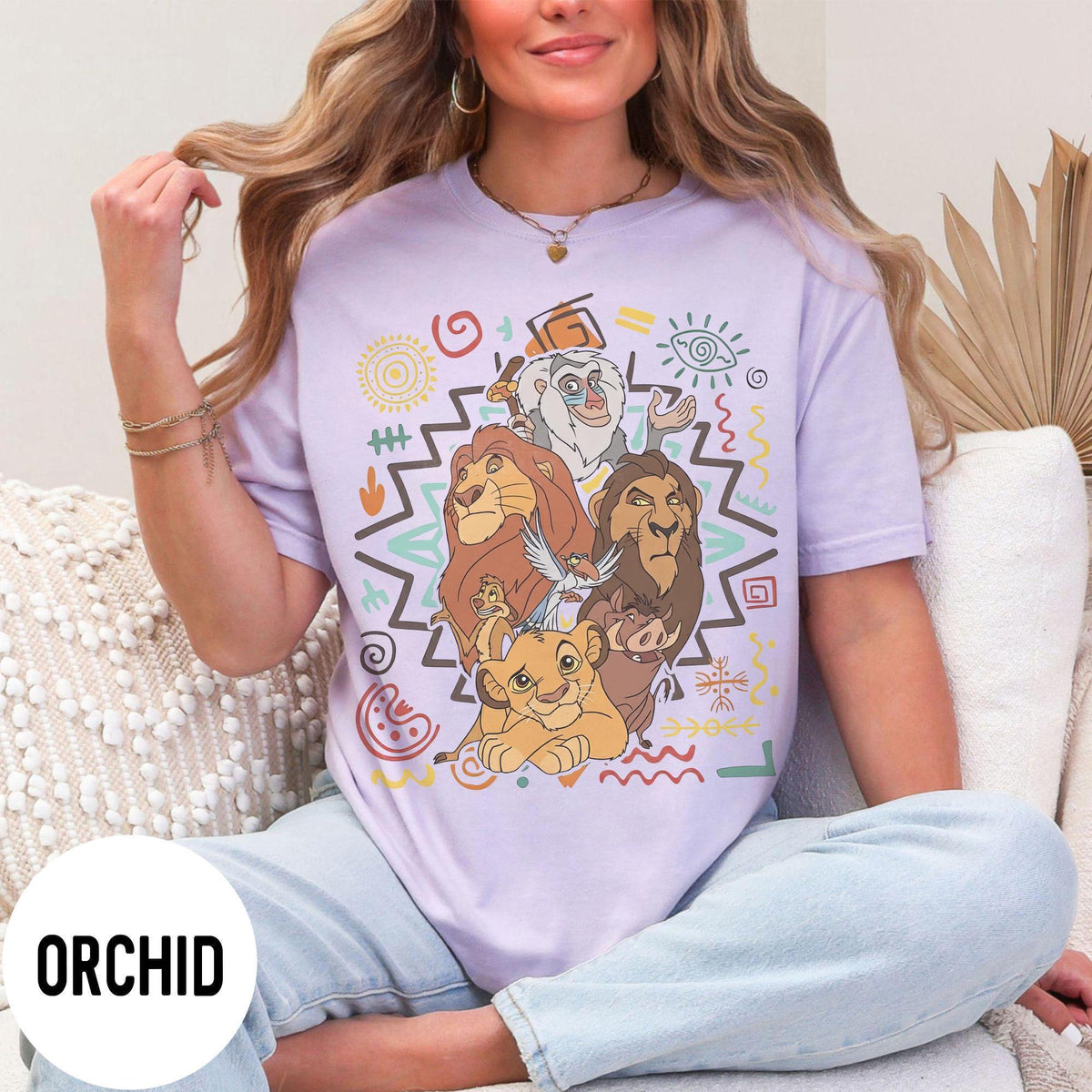 Retro 90s Lion King — Comfort Colors Tee fan art by Snagva (3)