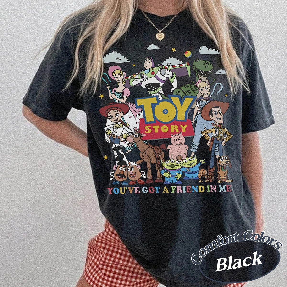 Retro Toy Story Land — Bella+Canvas Tee fan art by Snagva (3)