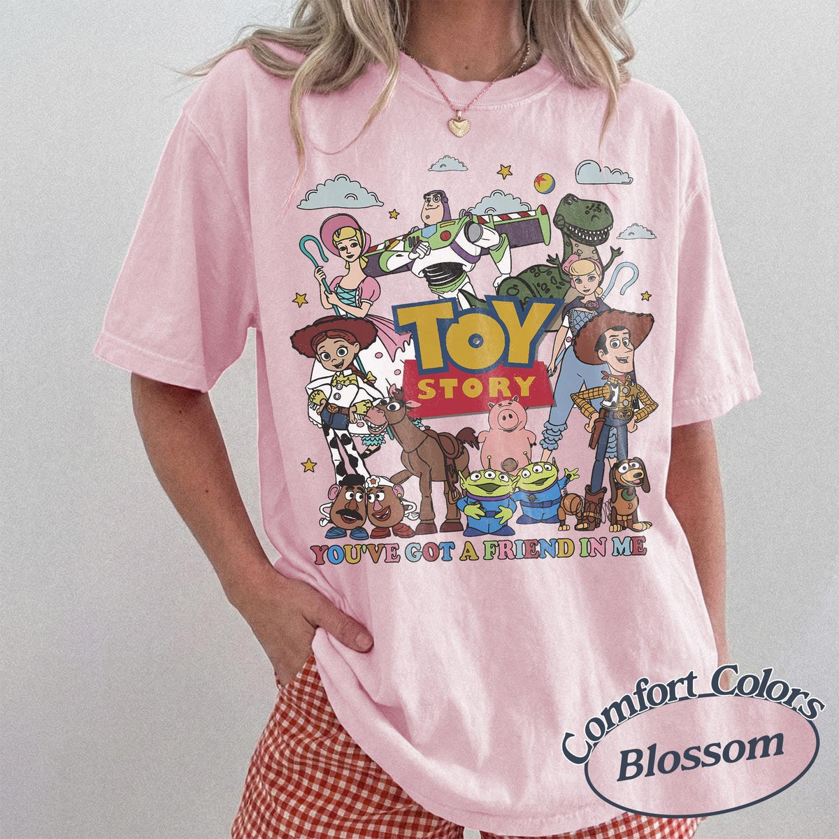 Retro Toy Story Land — Comfort Colors Tee fan art by Snagva (4)