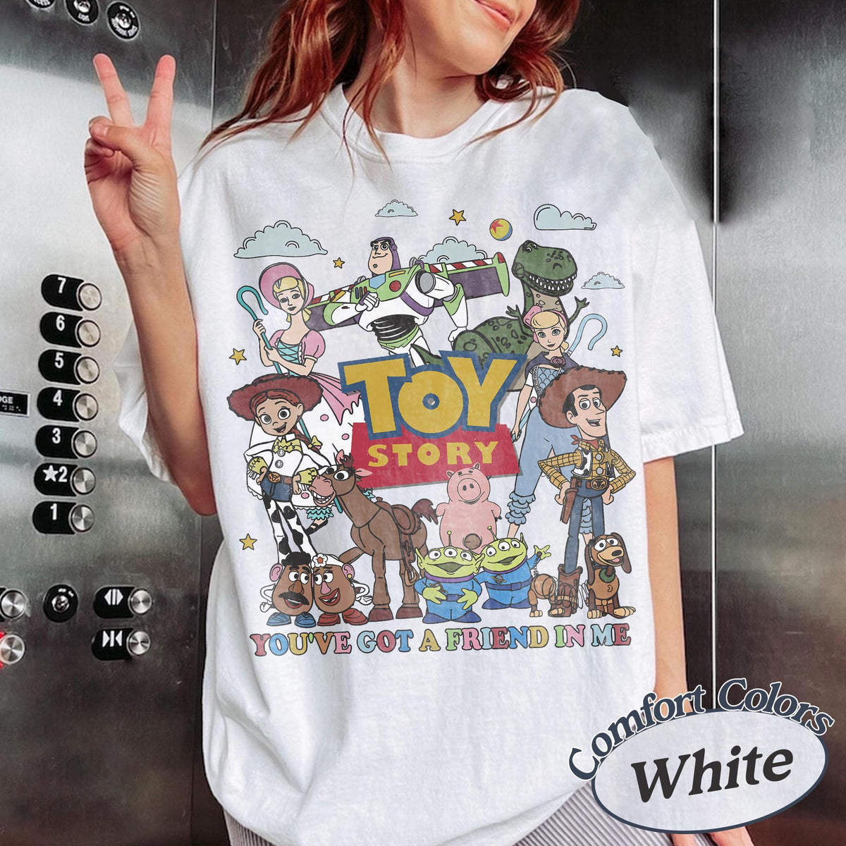 Retro Toy Story Land — Gildan Sweatshirt fan art by Snagva (5)