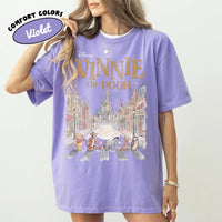 Retro Comfort Colors Winnie The Pooh And Friends — Bella+Canvas Tee fan art by Snagva (4)