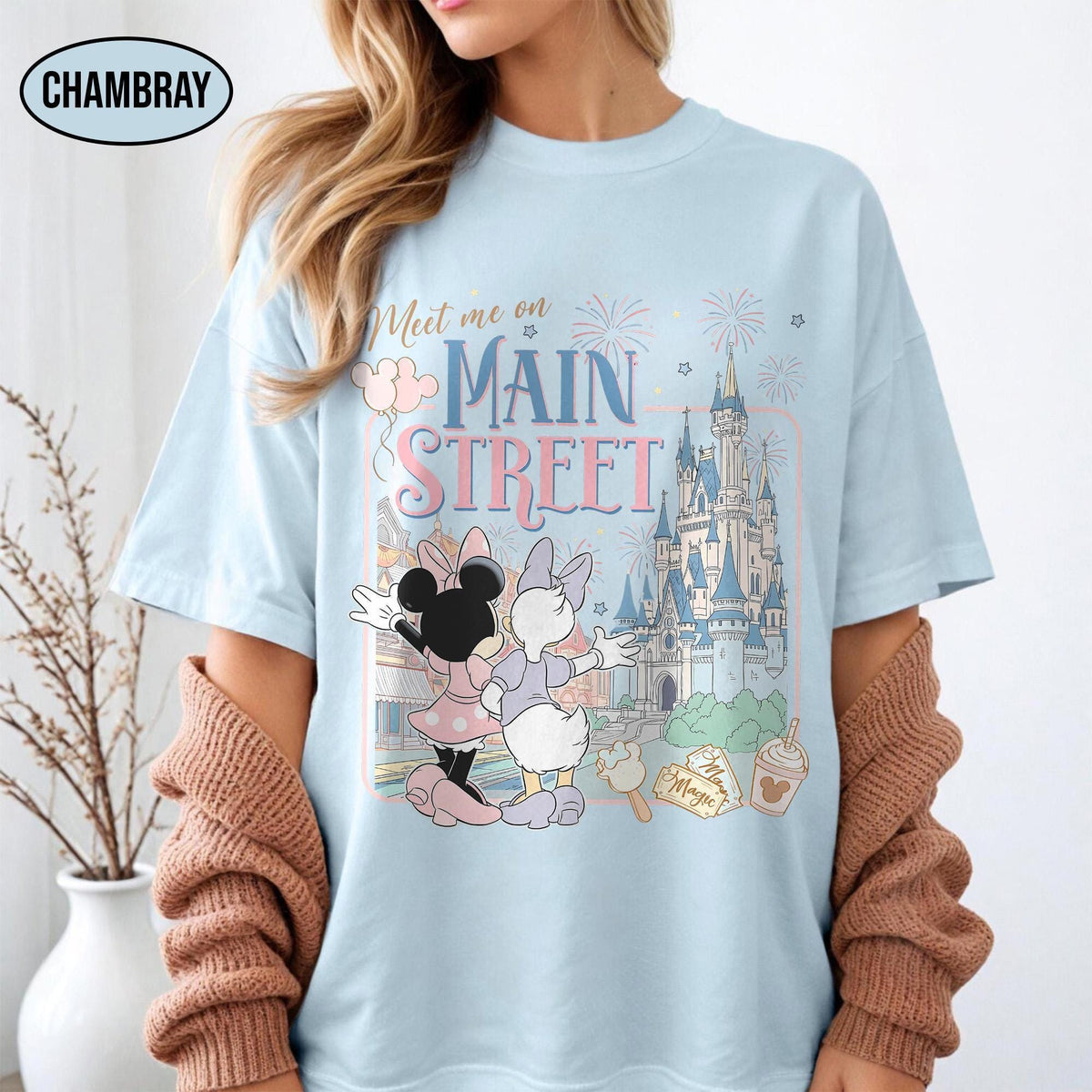 Comfort Colors® Main Street Castle — Comfort Colors Tee fan art by Snagva (8)