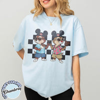 Comfort Colors Chip and Dale Checkered — Comfort Colors Tee fan art by Snagva (4)