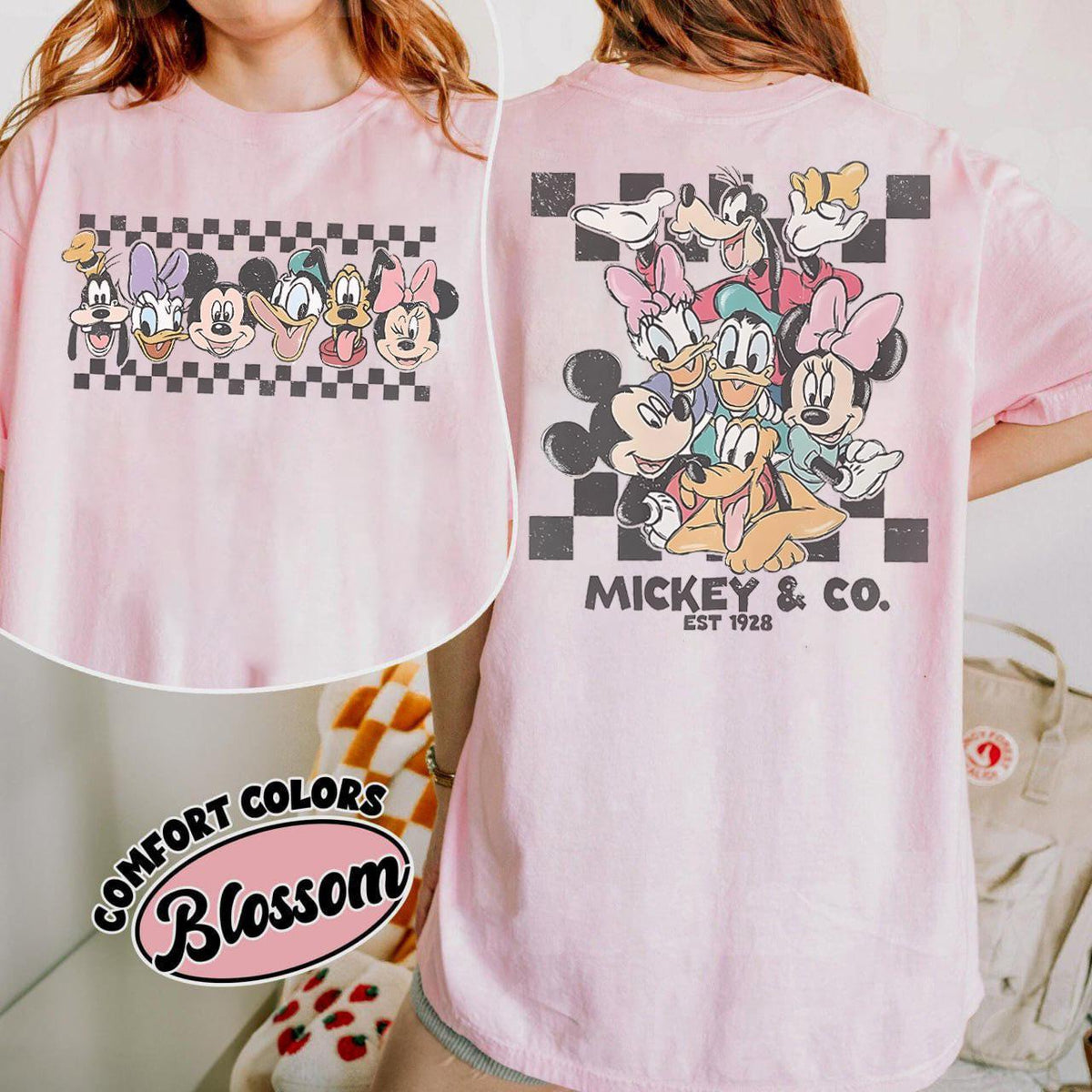 Comfort Colors® Retro Mickey & Co Est 1928 — Comfort Colors Tee fan art by Snagva