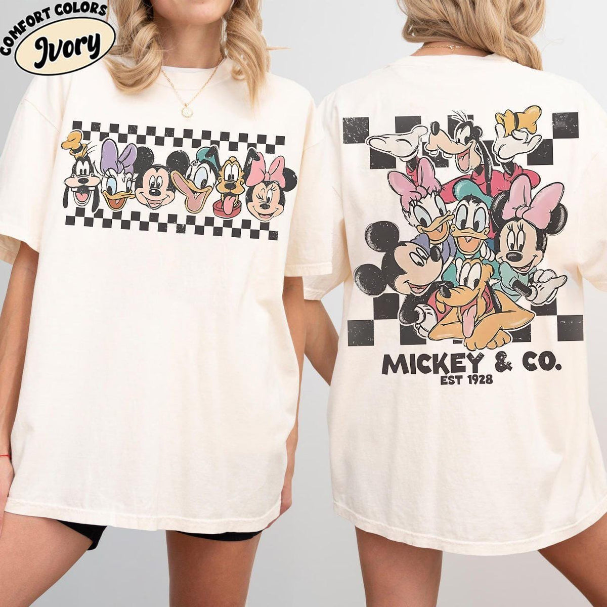 Comfort Colors® Retro Mickey & Co Est 1928 — Gildan Sweatshirt fan art by Snagva (3)