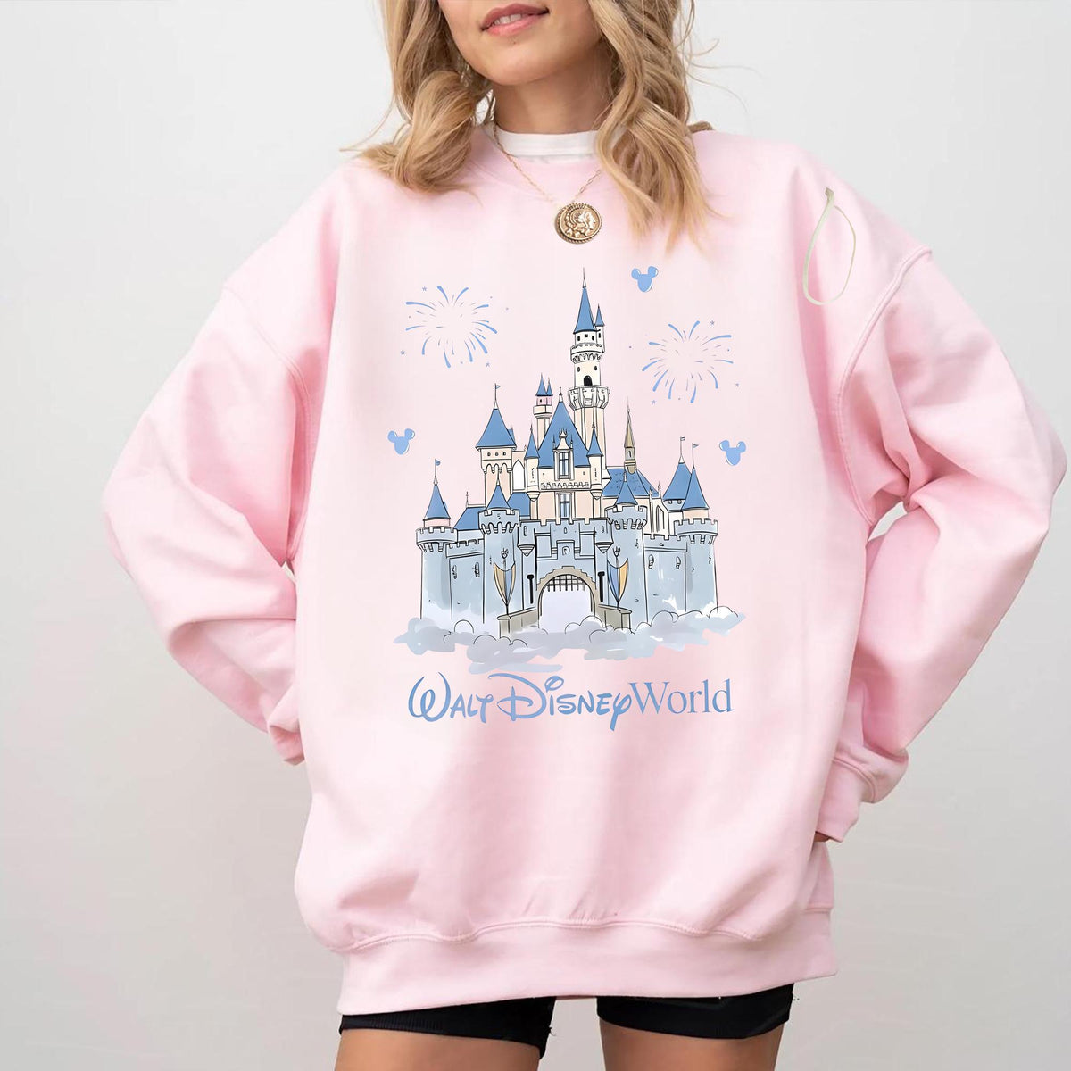 Retro Walt Disney World Castle Mickey — Comfort Colors Tee fan art by Snagva (5)