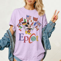 Comfort Colors EPCOT World Tour Mickey — Gildan Sweatshirt fan art by Snagva (6)