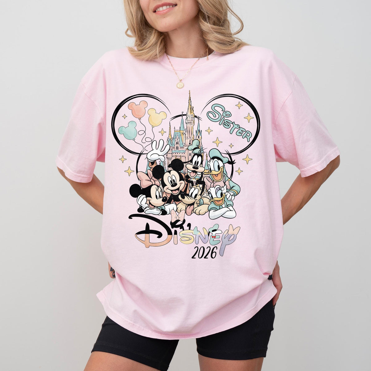 Custom Disney Trip 2026 — Bella+Canvas Tee fan art by Snagva (2)