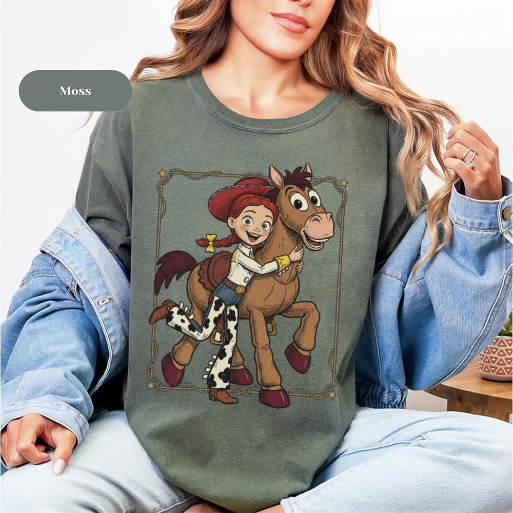 Frame Toy Story Jessie Bullseye — Bella+Canvas Tee fan art by Snagva (4)