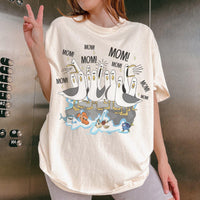 Comfort Colors® Retro Disney Seagulls Mom — Comfort Colors Tee fan art by Snagva (7)