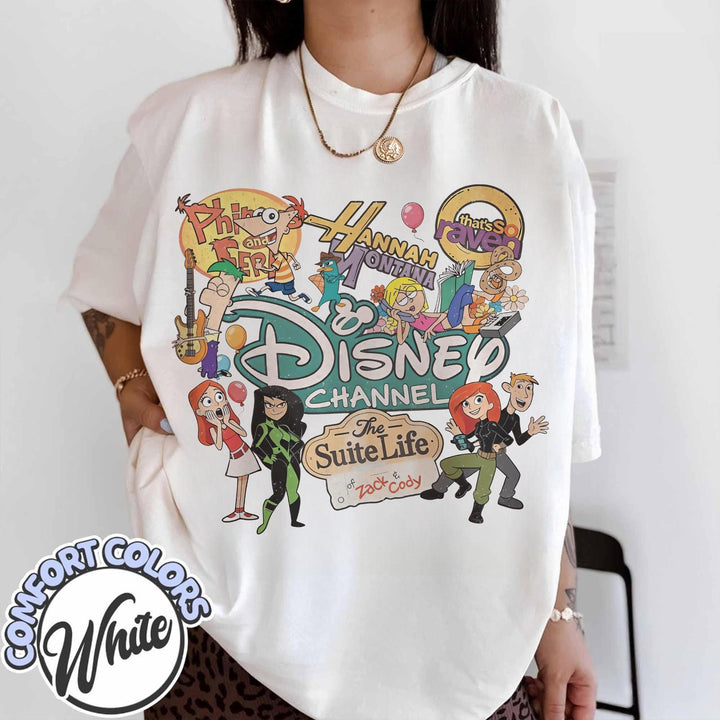 Retro Disney Channel Cartoon Characters — Gildan Sweatshirt fan art by Snagva