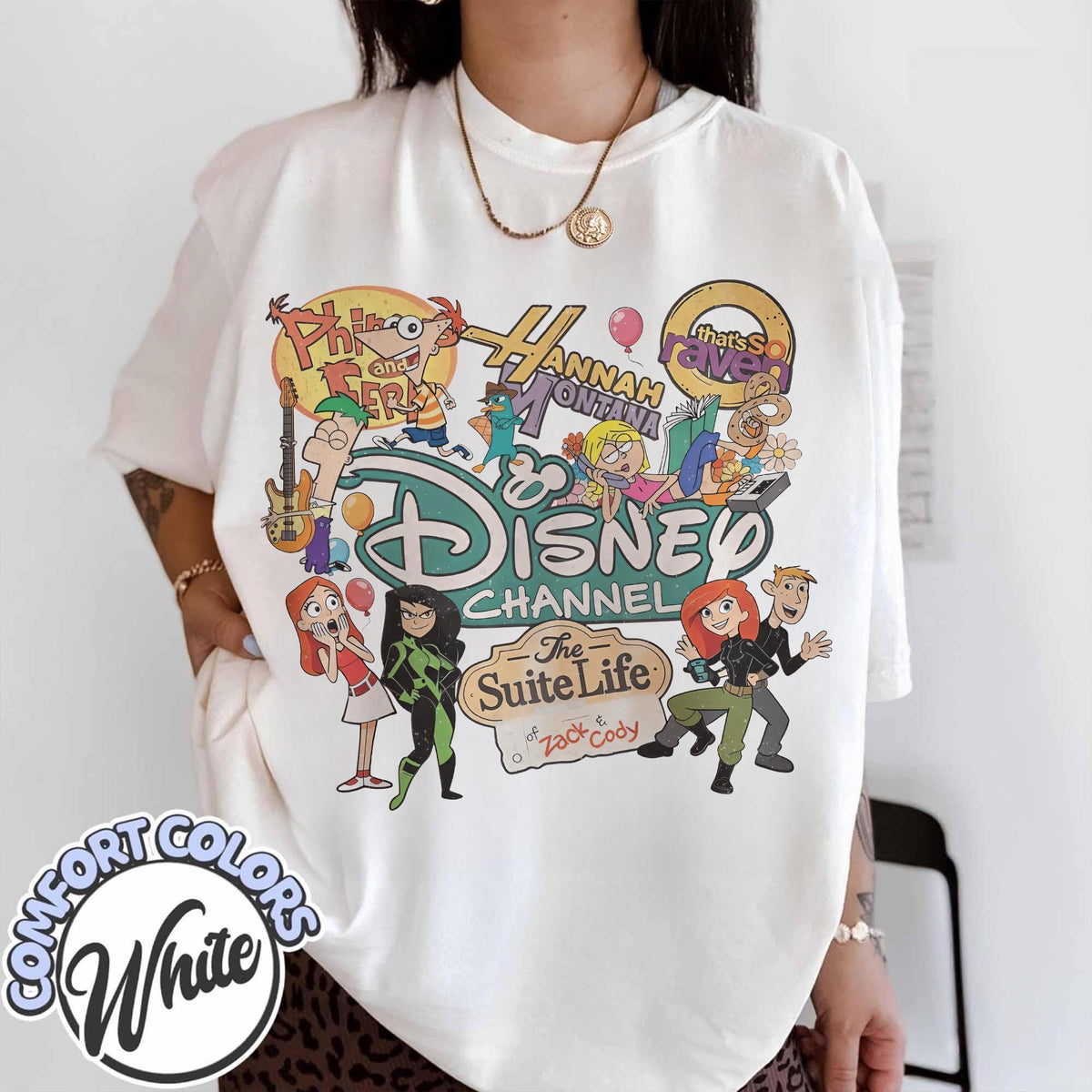 Retro Disney Channel Cartoon Characters — Gildan Hoodie fan art by Snagva