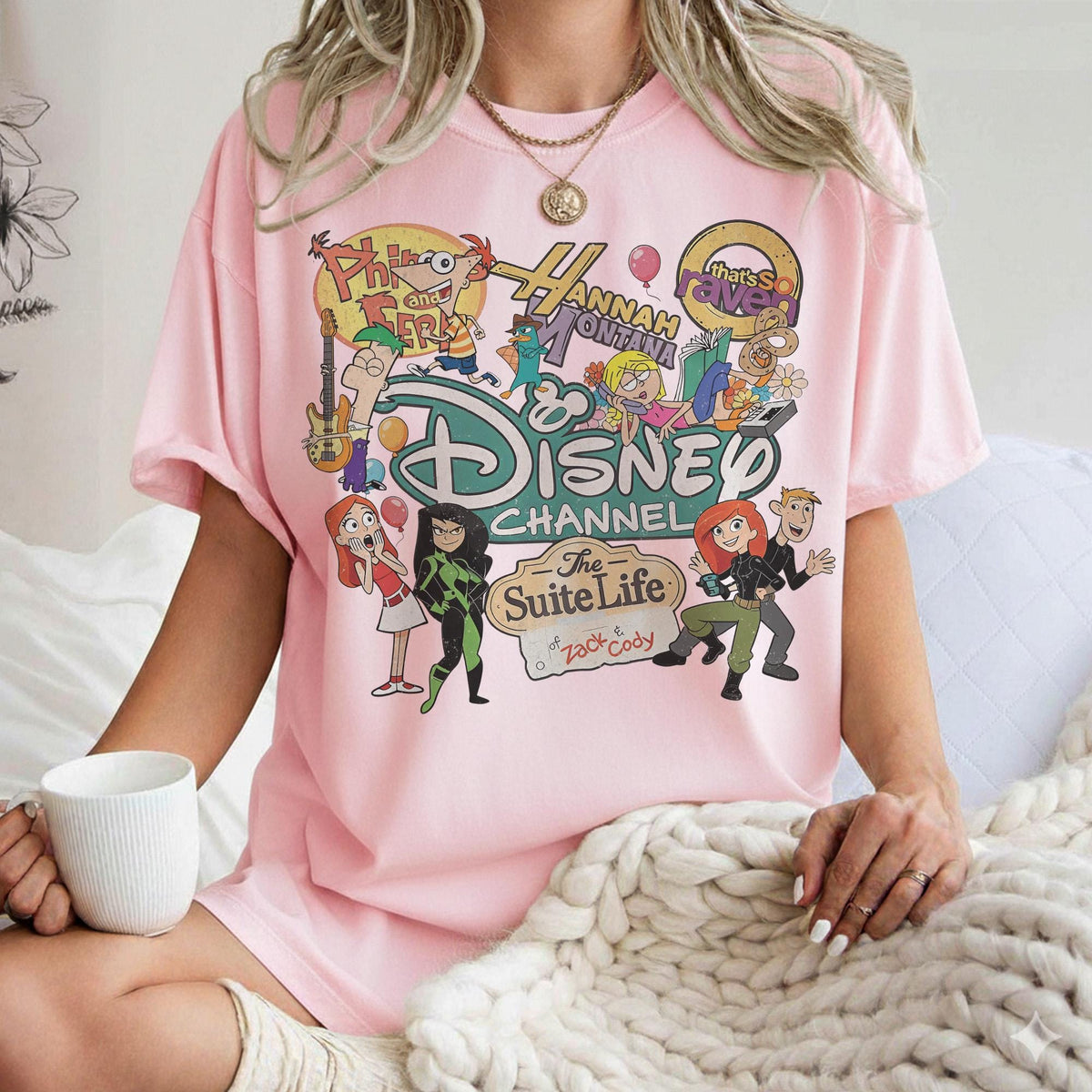 Retro Disney Channel Cartoon Characters — Gildan Sweatshirt fan art by Snagva (5)