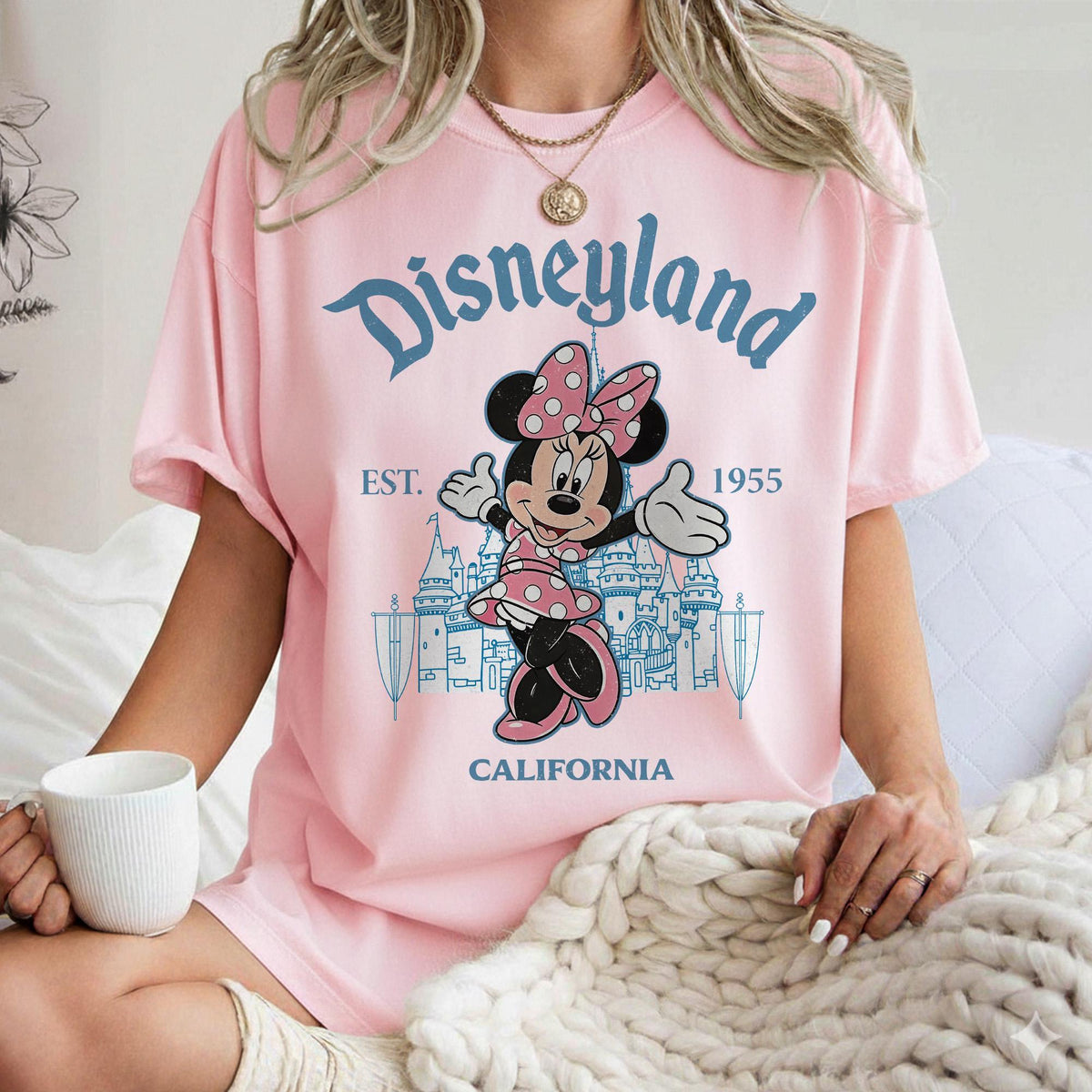 Disneyland Est 1955 Retro Character — Bella+Canvas Tee fan art by Snagva (5)