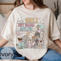 Girls Just Wanna Have Fun — Comfort Colors Tee fan art by Snagva