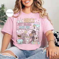 Girls Just Wanna Have Fun — Gildan Sweatshirt fan art by Snagva (4)