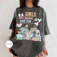 Girls Just Wanna Have Fun — Bella+Canvas Tee fan art by Snagva (5)