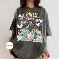 Girls Just Wanna Have Fun — Gildan Hoodie fan art by Snagva (5)