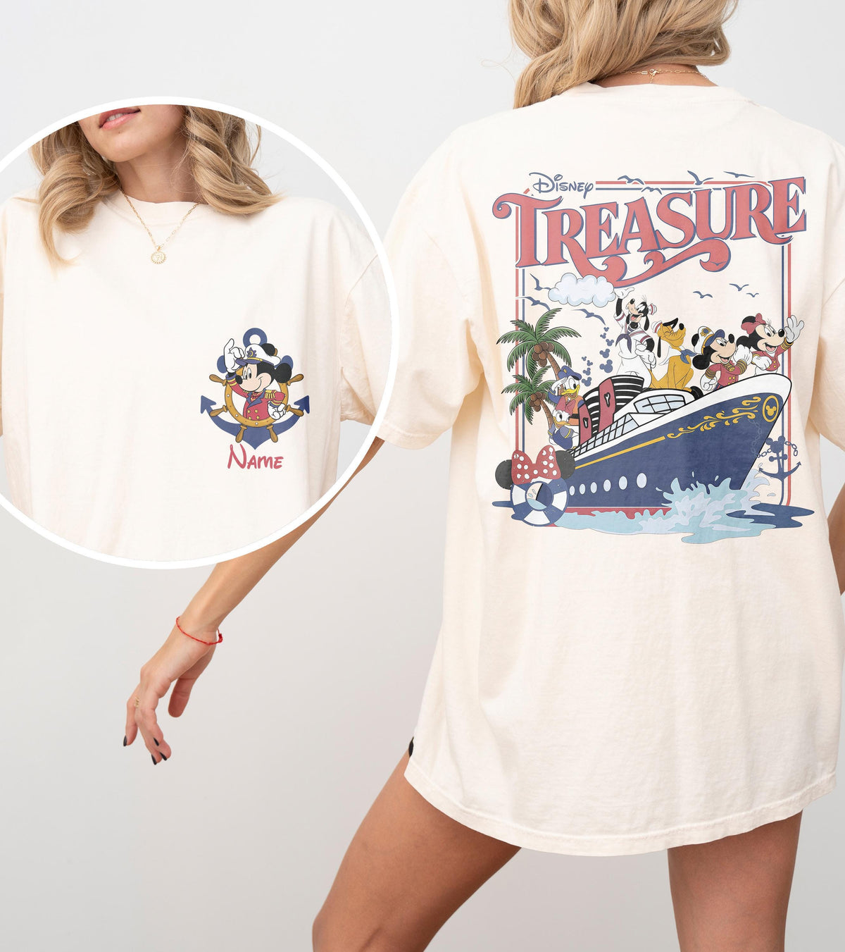 Custom Disney Cruise Squad — Comfort Colors Tee fan art by Snagva (6)