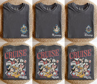Personalized All Characters Disney Cruise Line 2026 — Gildan Sweatshirt fan art by Snagva