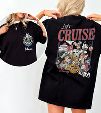 Personalized All Characters Disney Cruise Line 2026 — Bella+Canvas Tee fan art by Snagva (3)