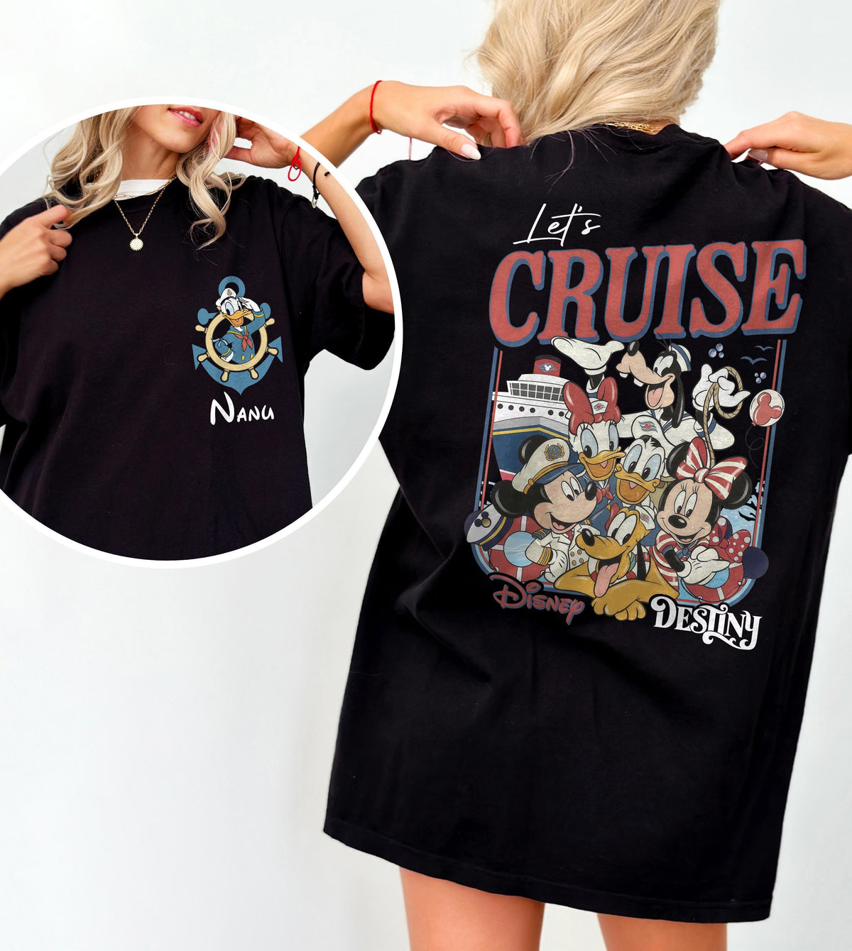 Personalized All Characters Disney Cruise Line 2026 — Comfort Colors Tee fan art by Snagva (3)
