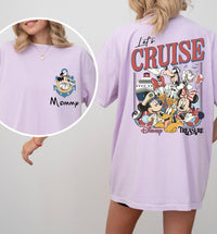 Personalized All Characters Disney Cruise Line 2026 — Bella+Canvas Tee fan art by Snagva (5)