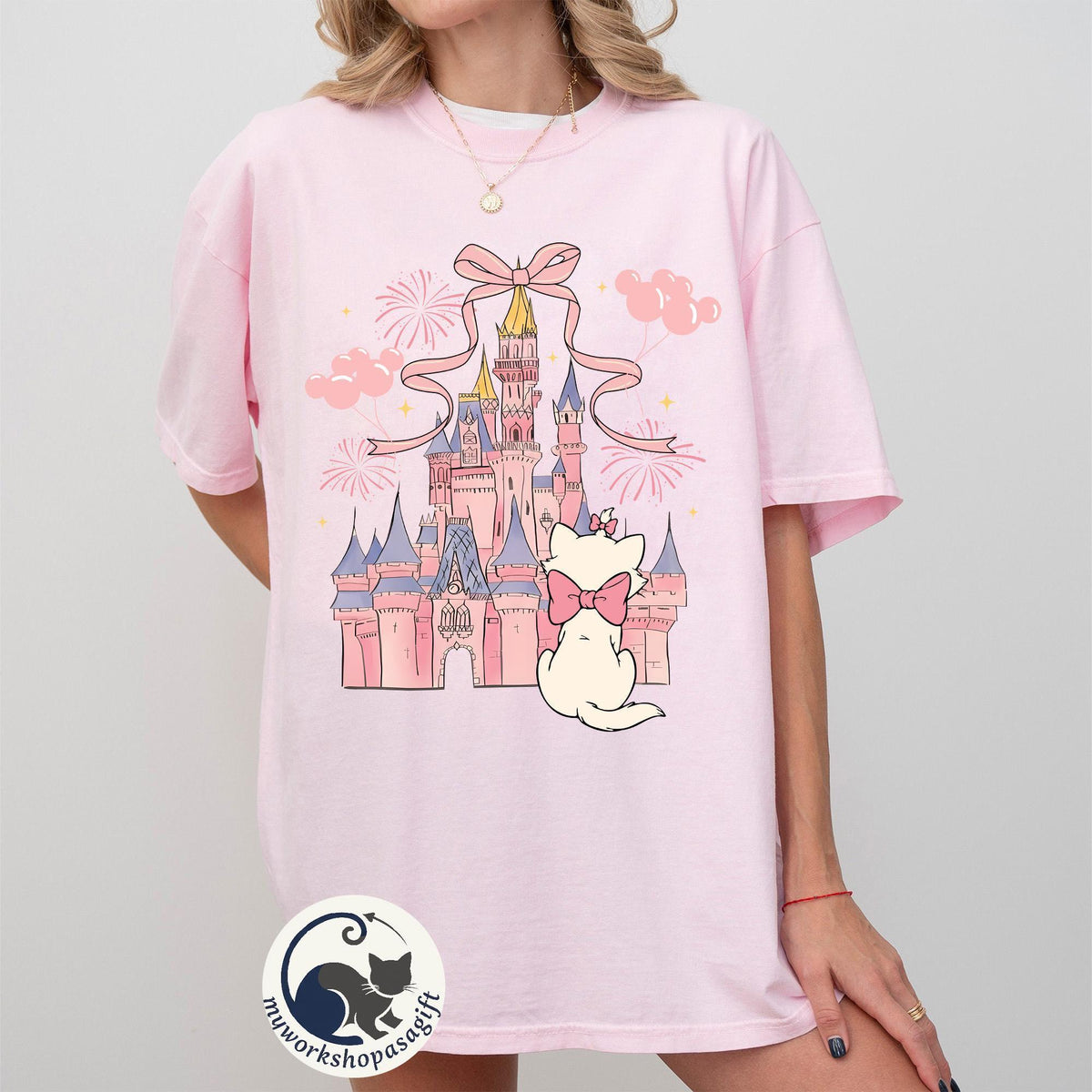 Disney Aristocats Marie Cat — Comfort Colors Tee fan art by Snagva (3)