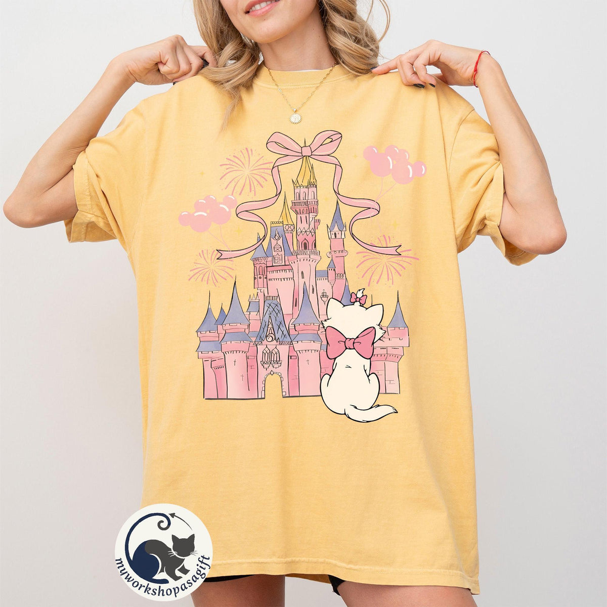 Disney Aristocats Marie Cat — Comfort Colors Tee fan art by Snagva (5)