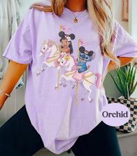 Stitch Lilo Carousel Comfort Colors — Comfort Colors Tee fan art by Snagva (5)